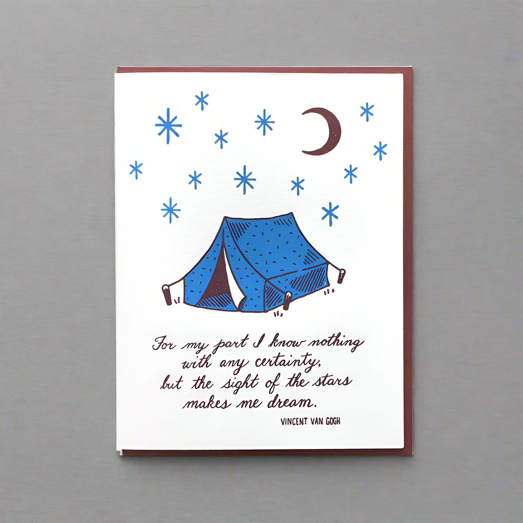Van Gogh Quote Card