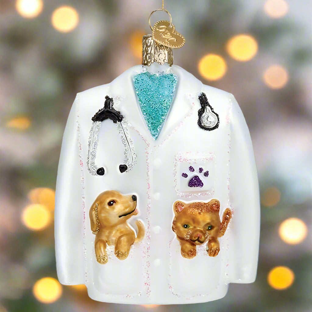 Veterinarian's Coat Ornament