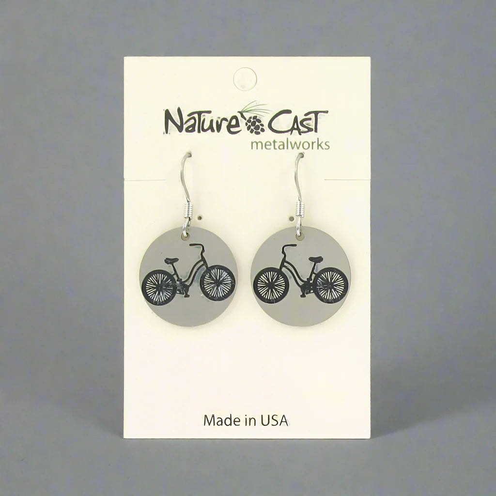 Abstract Dangle Earrings by Nature Cast Metalworks (9 Styles)