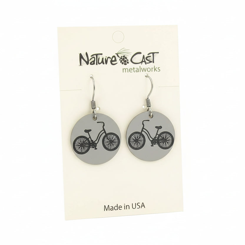 Abstract Dangle Earrings by Nature Cast Metalworks (9 Styles)