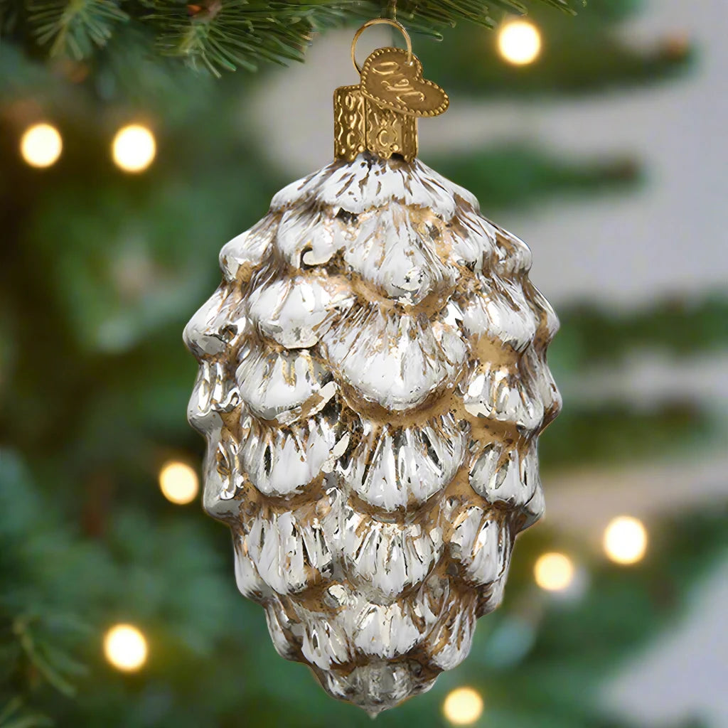 VintagePonderosaPineConeOrnament