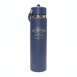 Vintage Bozeman 24 oz Harbor Blue Wide Mouth Tumbler with Flex Straw Cap by Hydro Flask