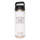 Bridger Mountains Montana Engraved YETI Rambler 18 oz Bottle with Chug Cap by Montana Gift Corral