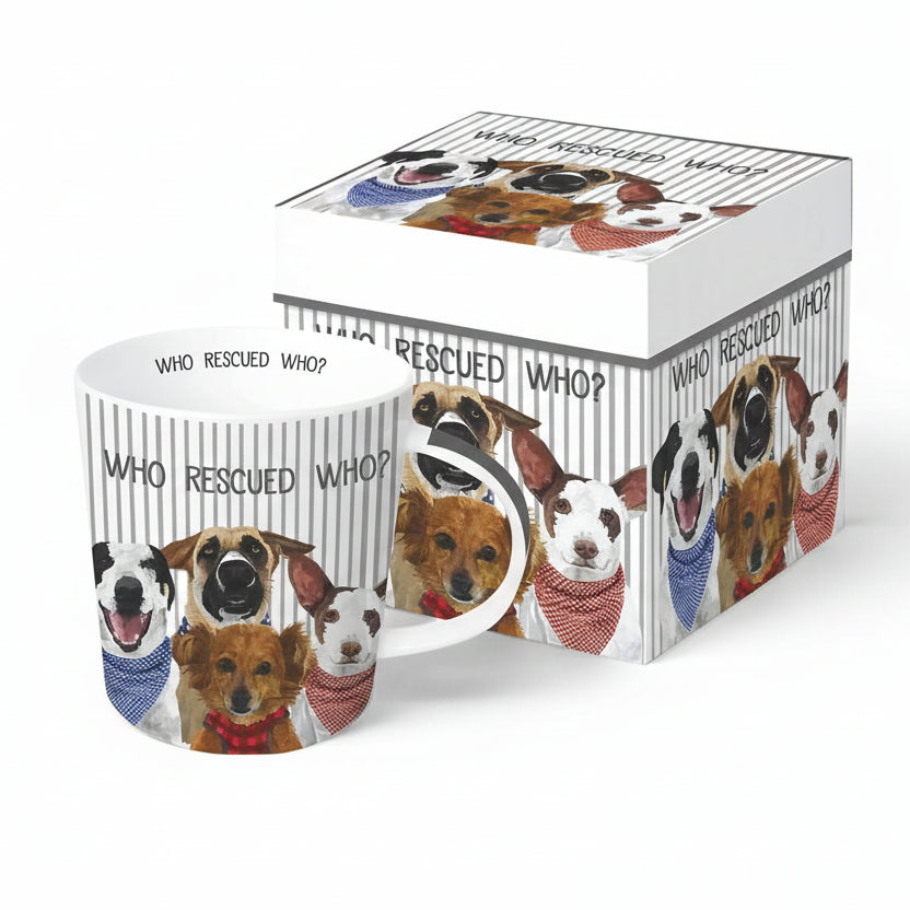 Dog Mug in Gift Box by Paperproducts Design (2 Designs)