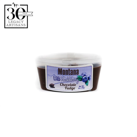 Wild Huckleberry Chocolate Fudge by Huckleberry Haven