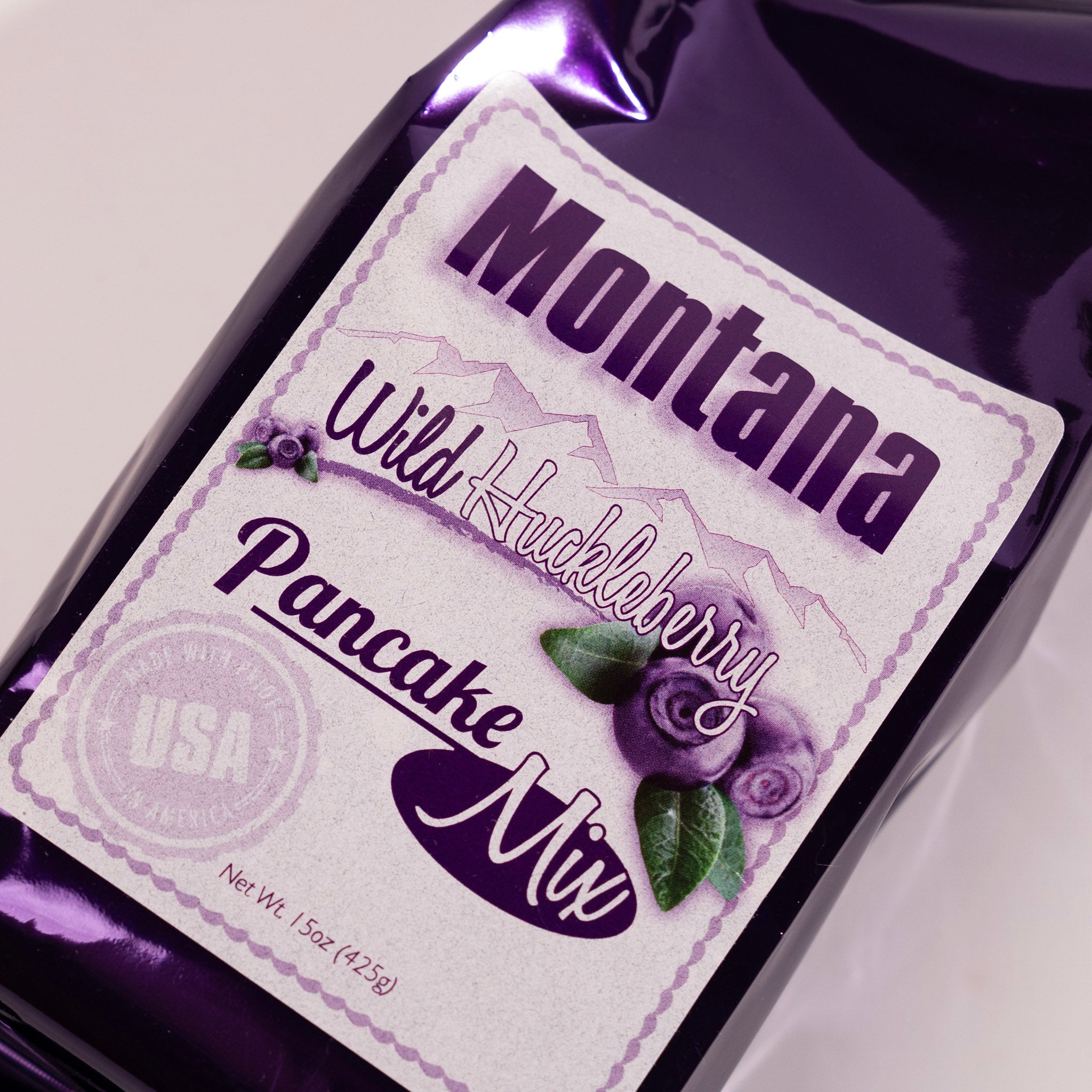 Wild Huckleberry Pancake Mix by Huckleberry Haven