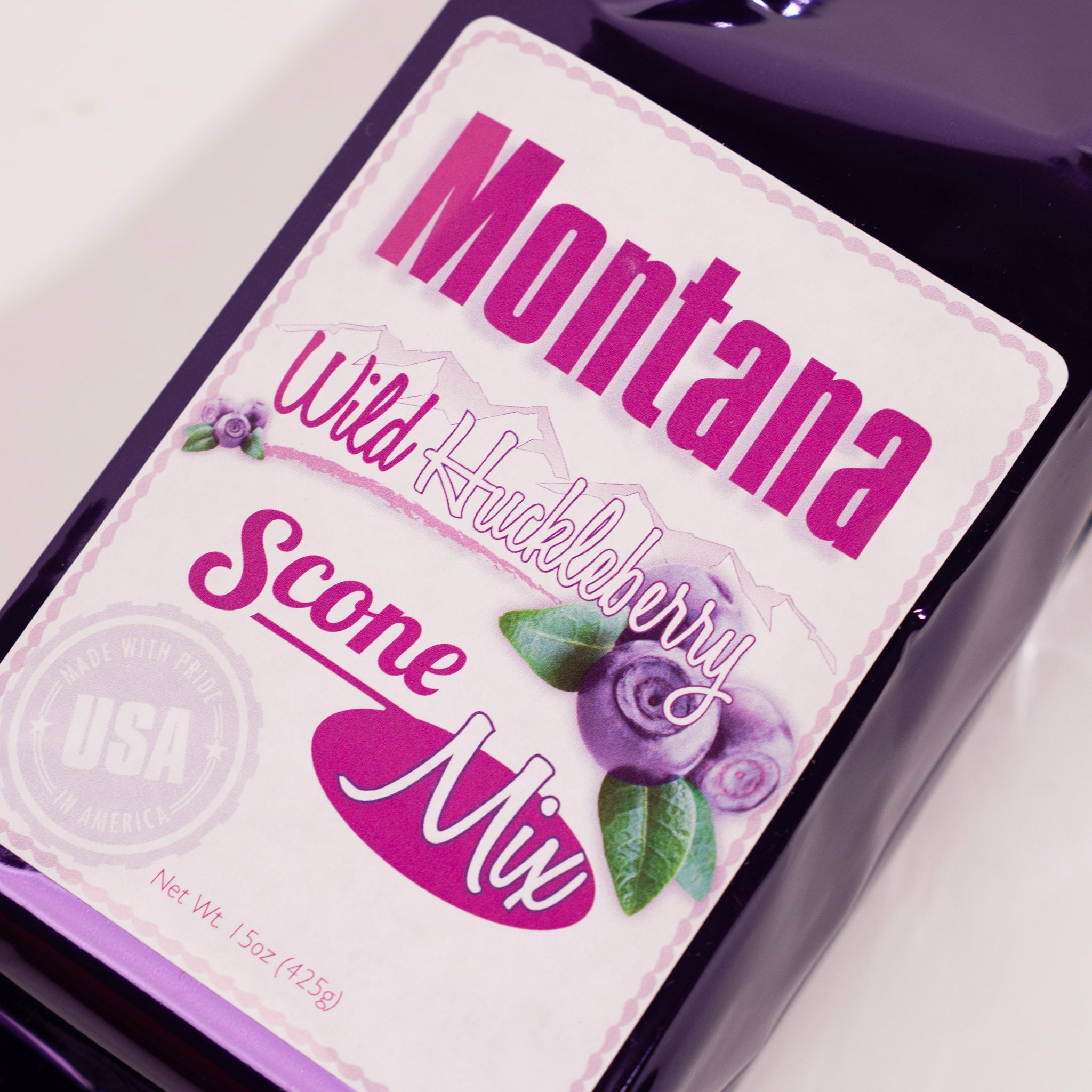 Wild Huckleberry Scone Mix - close up
