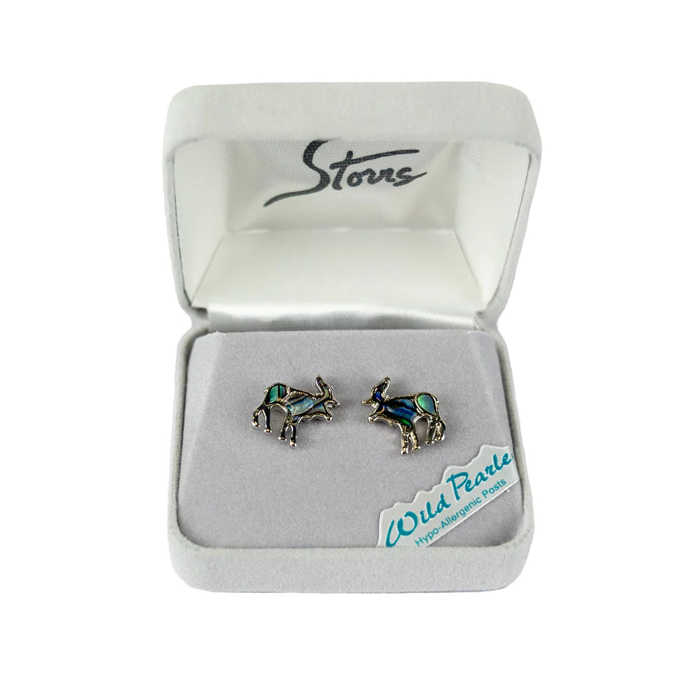Wildlife Stud Wild Pearle Earrings by A.T. Storrs (11 Styles)