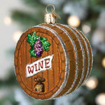 Wine Barrel Ornament