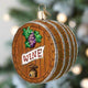 Wine Barrel Ornament