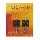 Earth Rhythm Semi-Precious Stones Earrings by Semaki & Bird (4 Styles)