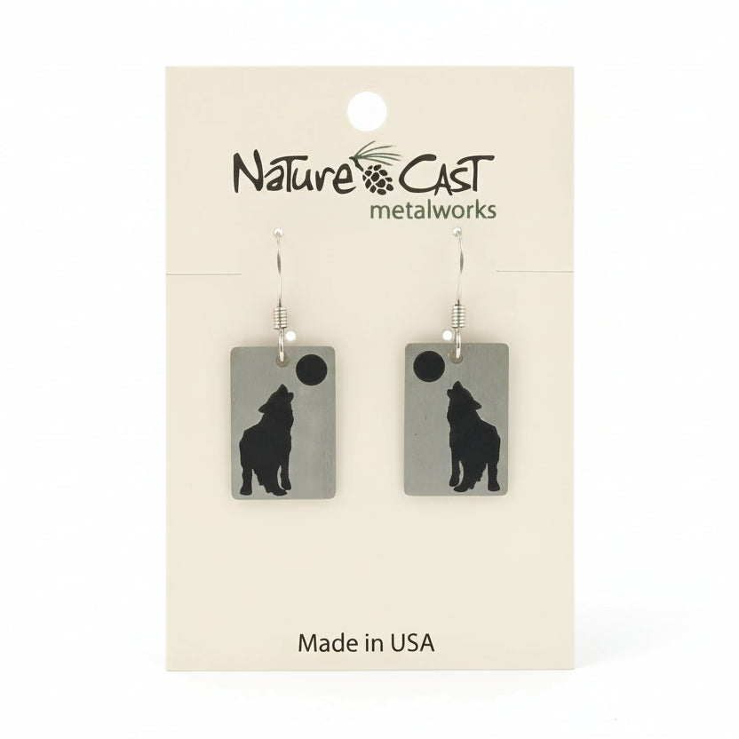 Wildlife Dangle Earrings by Nature Cast Metalworks (29 Styles)