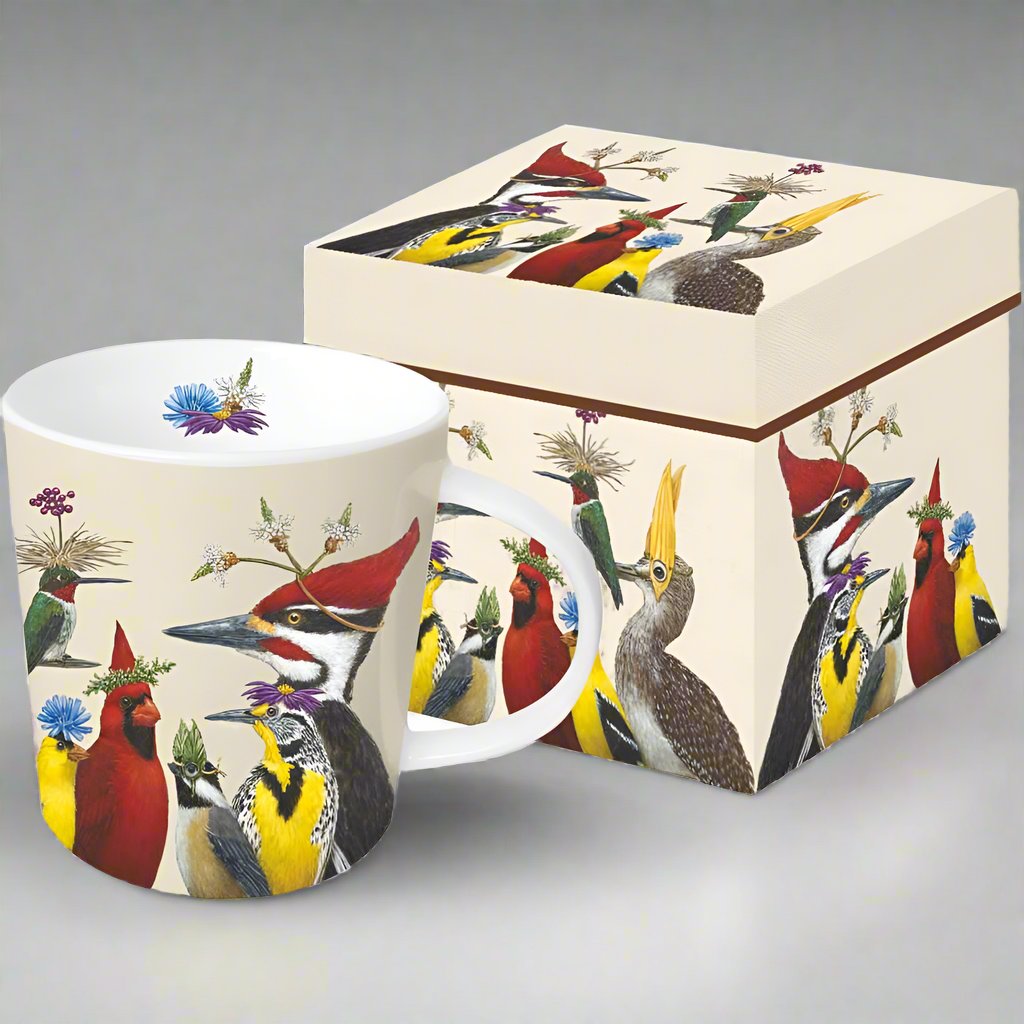 Bird Mug in Gift Box by Paperproducts Design (7 Designs)
