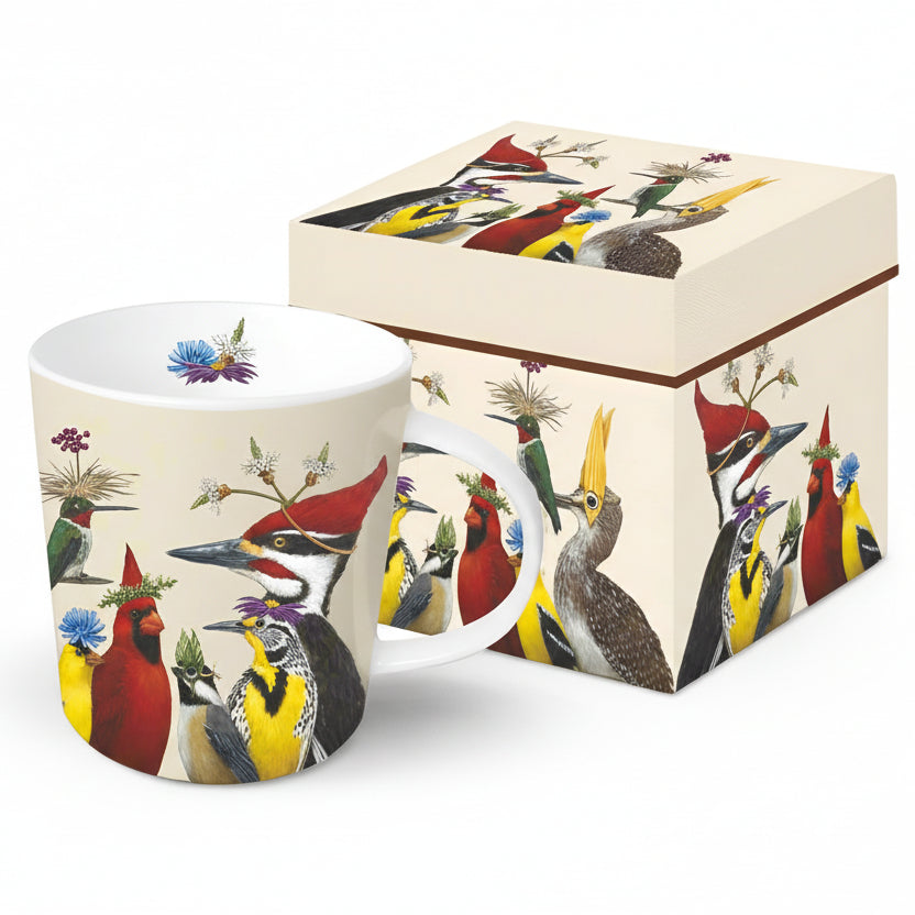 Bird Mug in Gift Box by Paperproducts Design (7 Designs)
