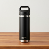 Black Rambler 18oz Bottle with Chug Cap by YETI
