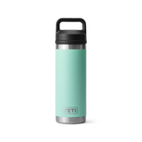 Seafoam Rambler 18oz Bottle with Chug Cap by YETI
