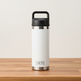 White Rambler 18oz Bottle with Chug Cap by YETI