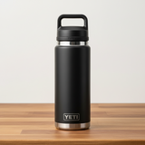 Black Rambler 26 oz Bottle with Chug Cap by YETI