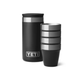 black yeti shot glasses with a carrying case