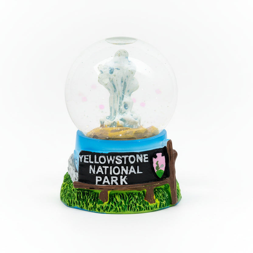 Yellowstone National Park Snow Globe