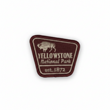 YNP Park Sign Shape Patch by The Hamilton Group