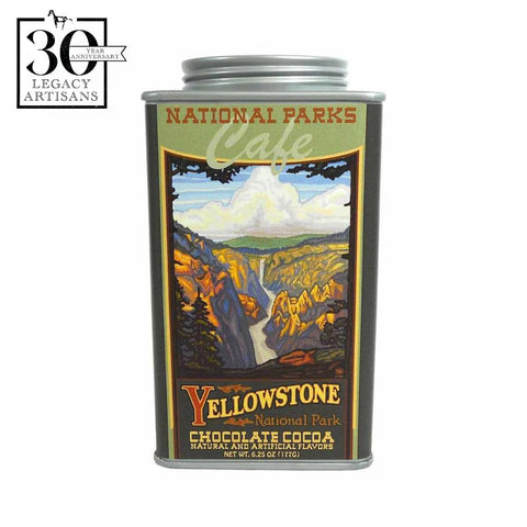 Yellowstone Cocoa Tin by Huckleberry Haven