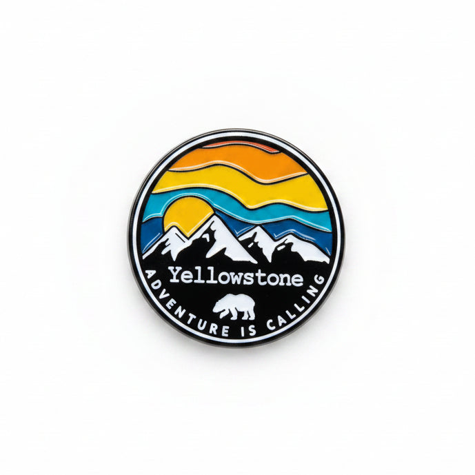 Yellowstone National Park Adventure is Calling Pin