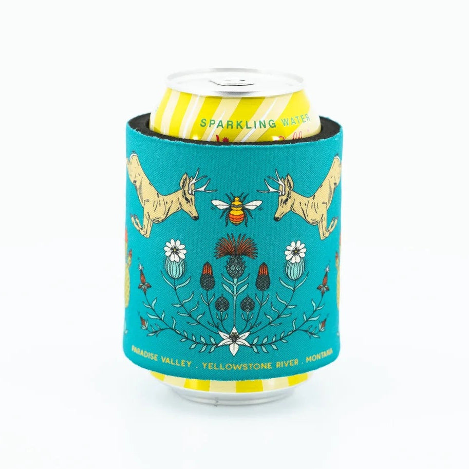 Paradise Valley Yellowstone National Park Slap Koozie by Field Guide Designs