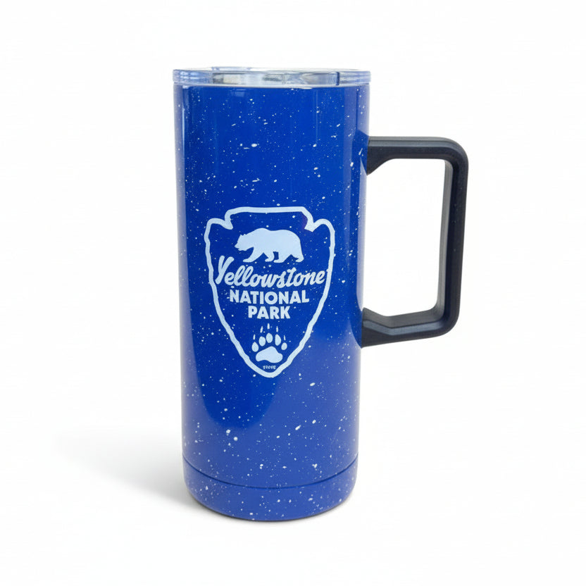 Yellowstone National Park Tall Camp Thermal Mug by The Hamilton Group
