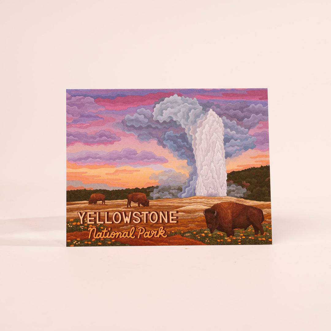 Yellowstone Scenic Card by Noteworthy Paper and Press – Montana Gift Corral