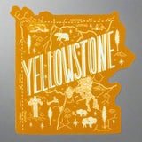 Yellowstone Sticker by Noteworthy Paper & Press