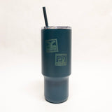 Yellowstone National Park Stamp Engraved Recharge 30 Oz Tumbler by Montana Gift Corral