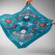 Whitefish Mountain Flathead Valley Bandana by Field Guide Designs