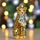 leopard glass ornament by old world christmas