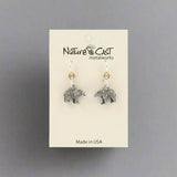 Wildlife Dangle Earrings by Nature Cast Metalworks (29 Styles)