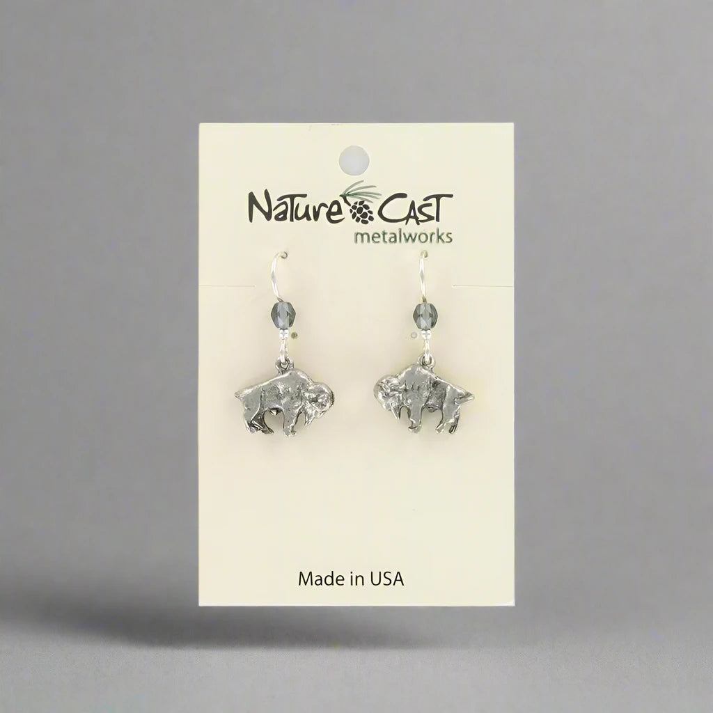 Wildlife Dangle Earrings by Nature Cast Metalworks (29 Styles)