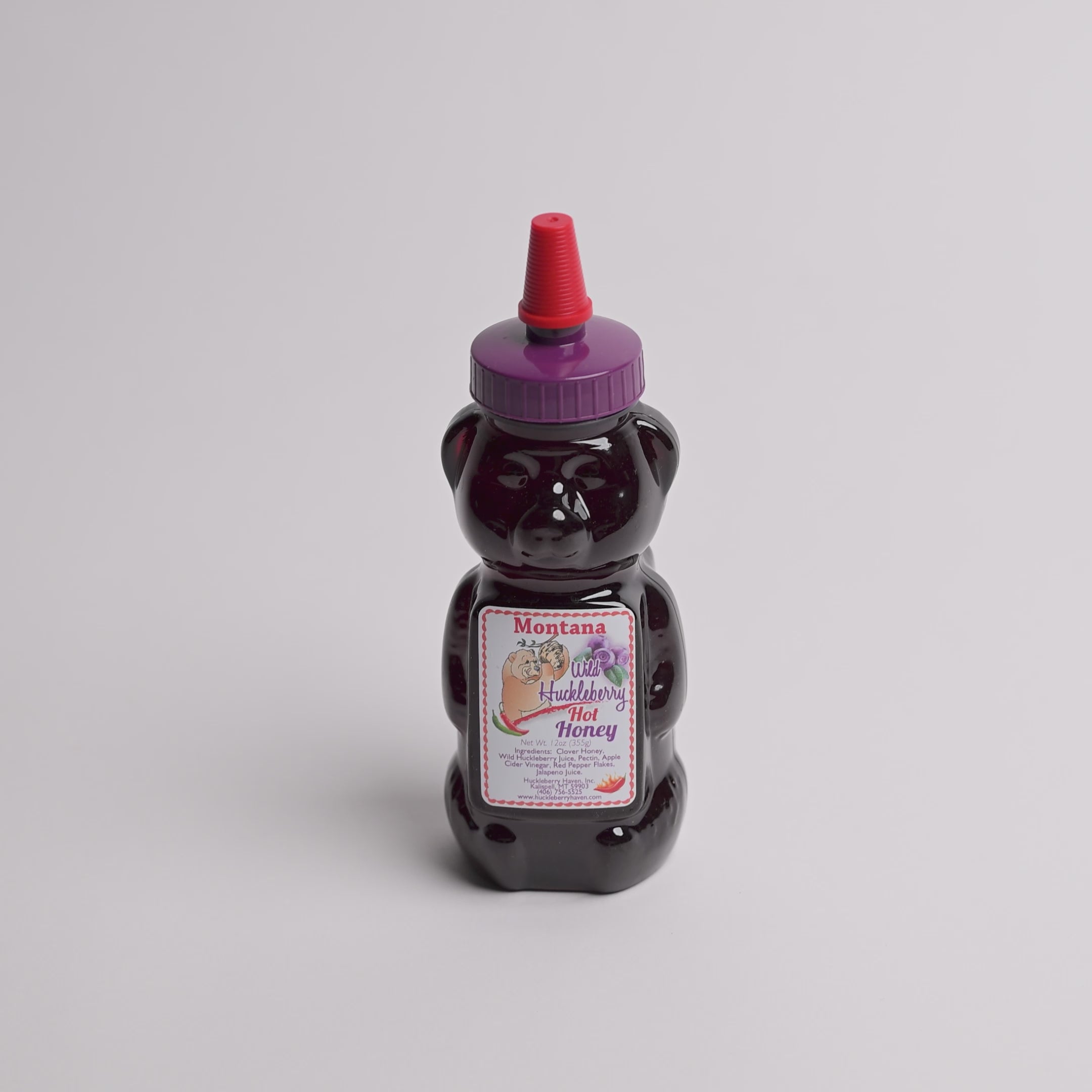 Huckleberry Hot Honey Bear