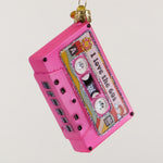 I Love the 60s Glass Ornament