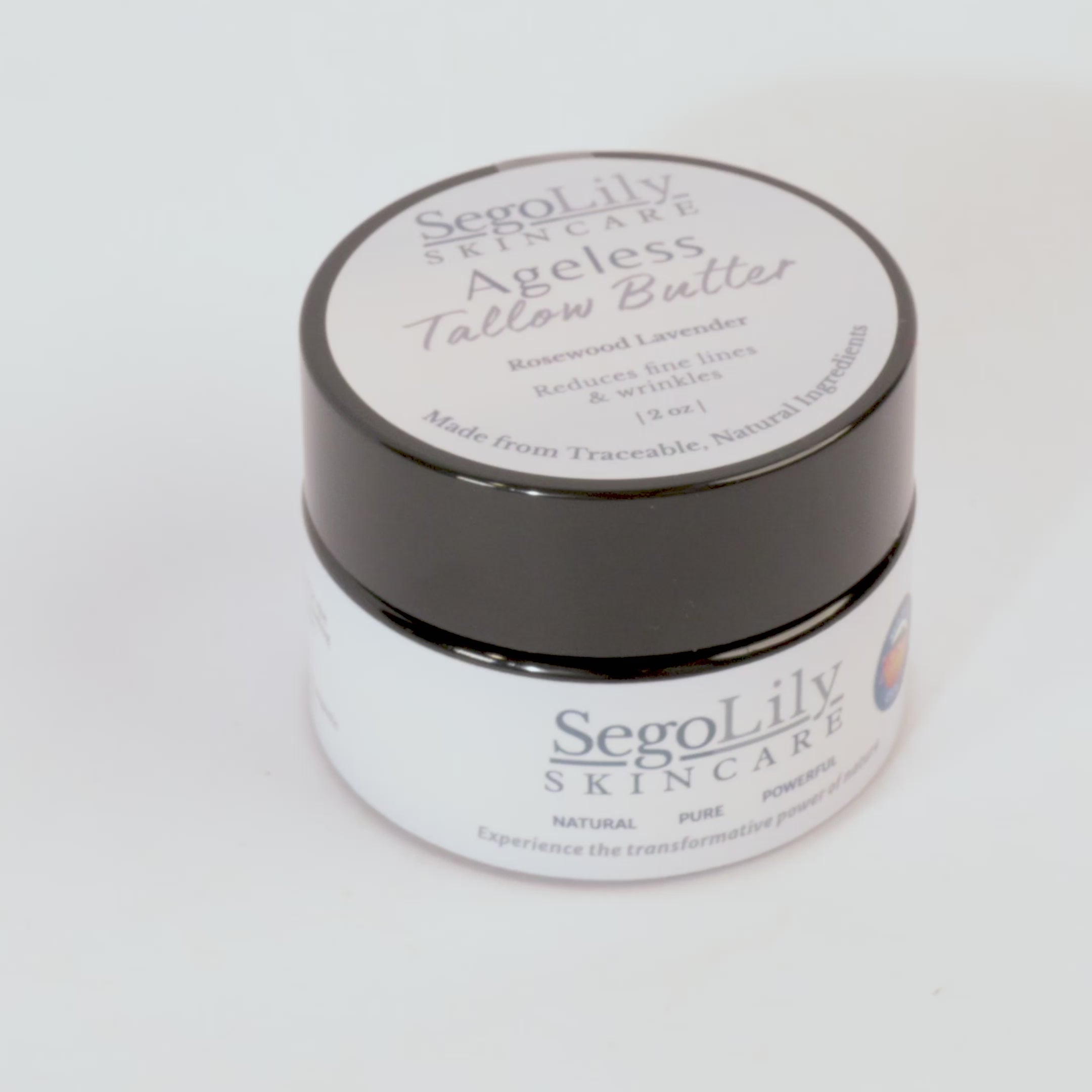Ageless Rosewood Lavender Tallow Balm by Sego Lily Skincare