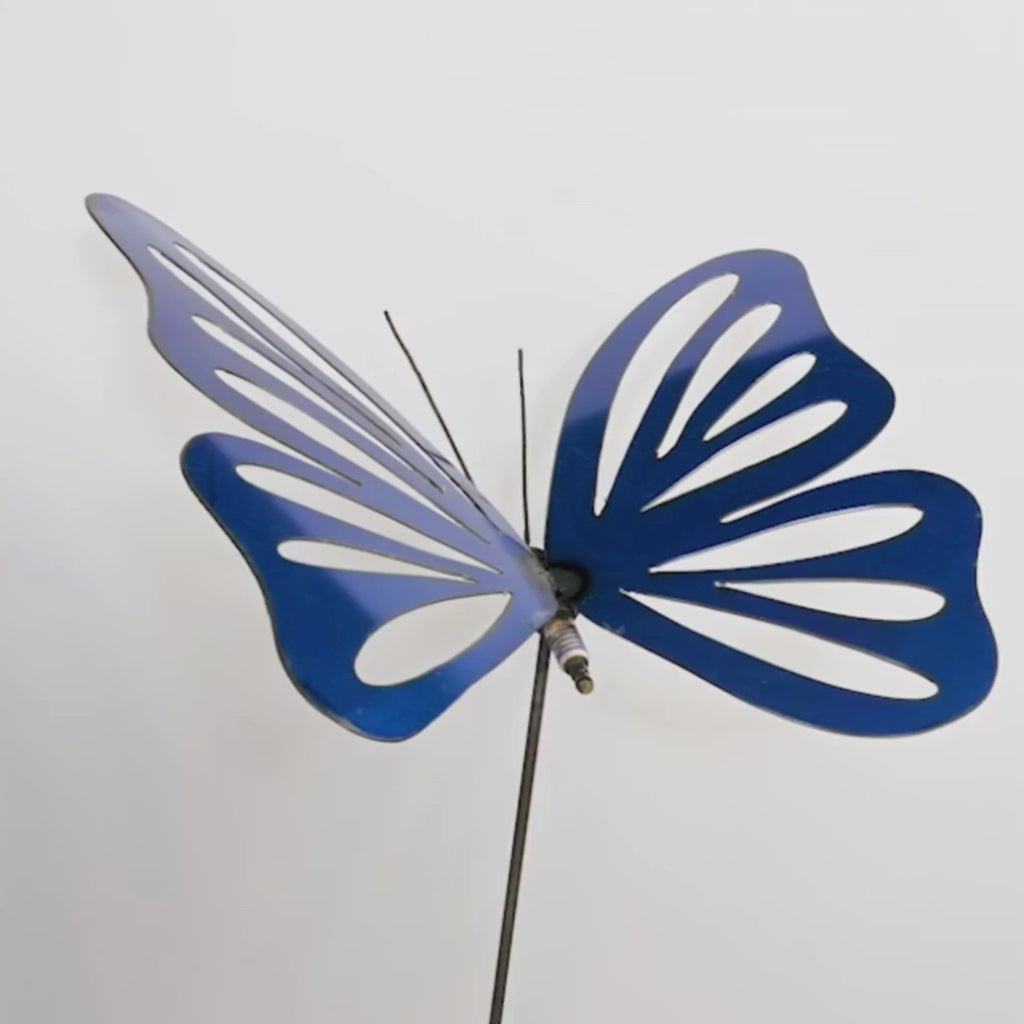 Big Butterfly Yardstake by Iron Maiden Welding