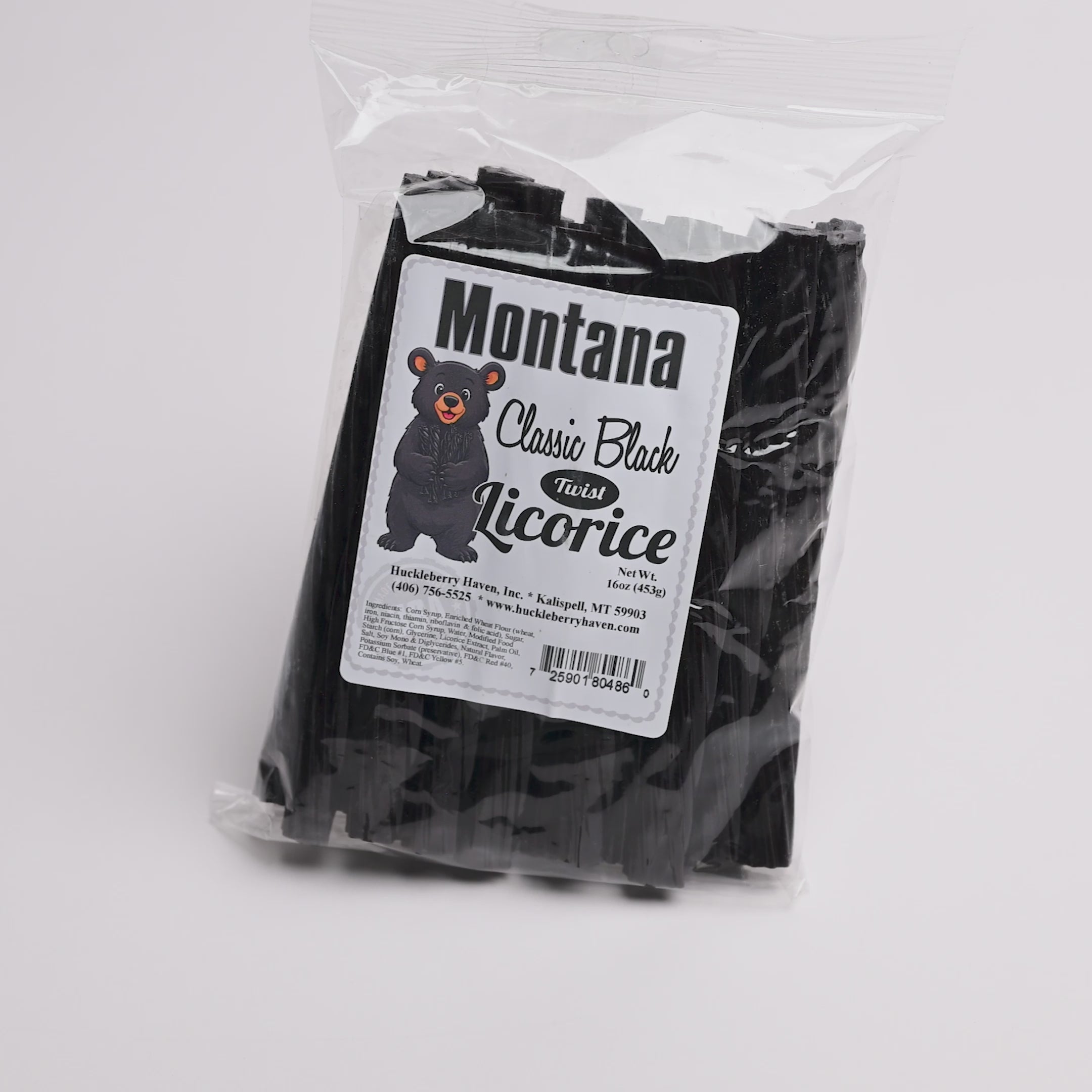 Black Licorice by Huckleberry Haven on a white background