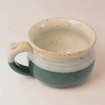 Turquoise and White Soup Bowl - Montana Made