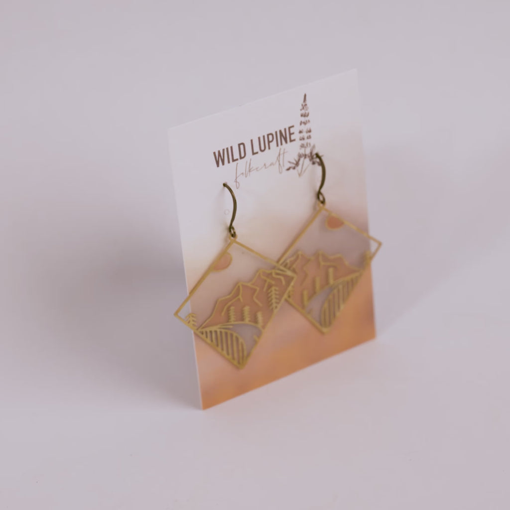Montana Made Going to the Sun Earrings