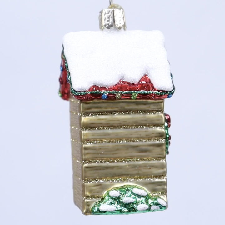 Holiday Outhouse Ornament by Old World Christmas_Video