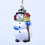 Snowman with Cardinal Ornament by Old World Christmas