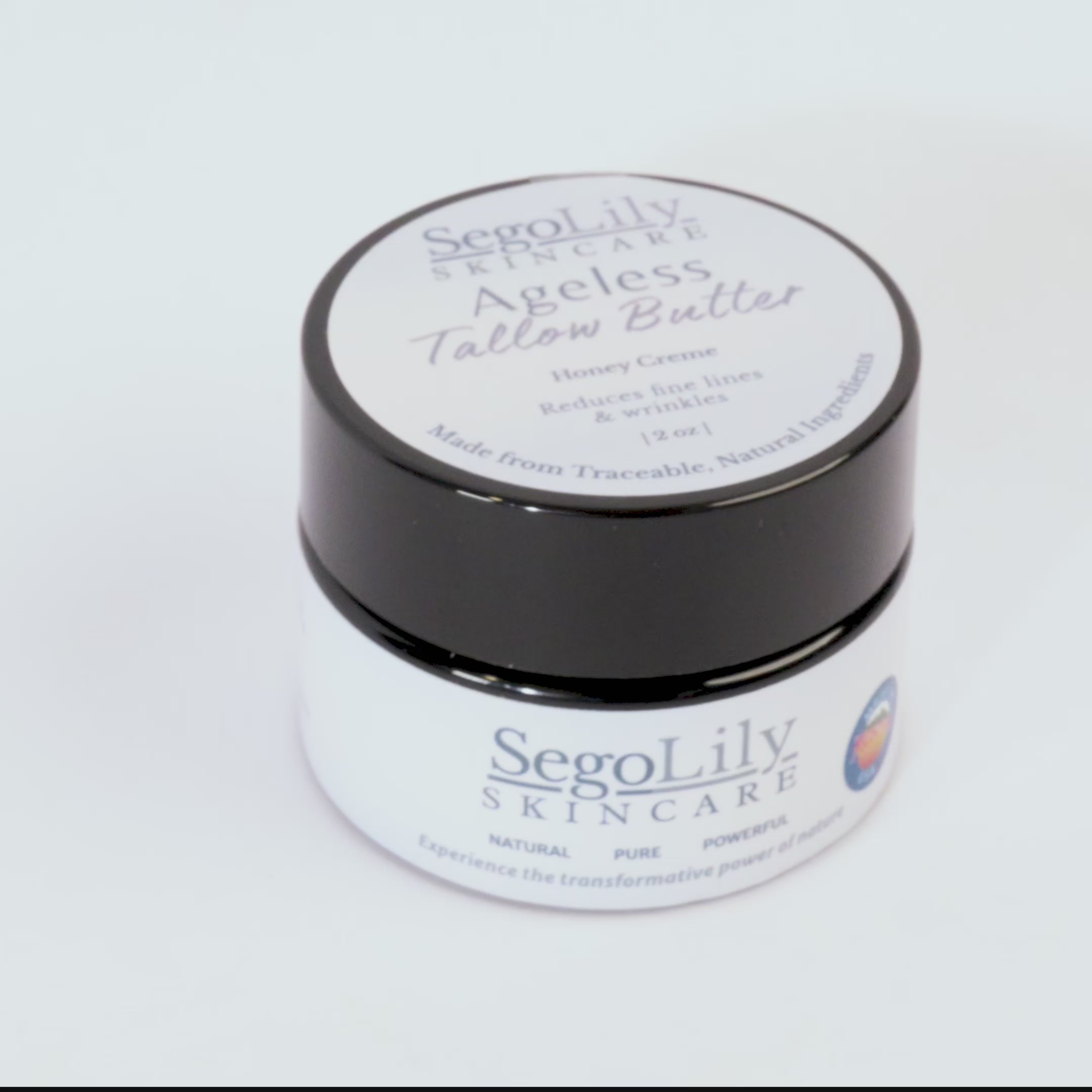 ageless honey creme tallow balm by sego lily skincare