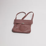 Mahogany Large Purse with Buffalo Nickel
