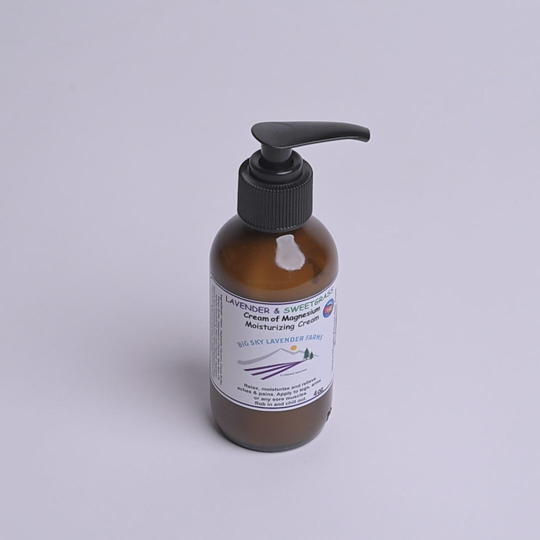 Lavender Sweetgrass Cream of Magnesium