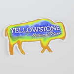 BisonHotSpringStickerbyHollySageArt_