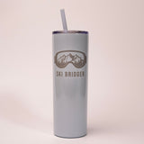 Ski Goggles Skinny Tumbler by Montana Gift Corral